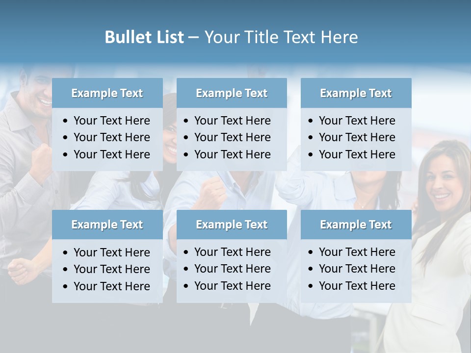 People Celebration Winners PowerPoint Template