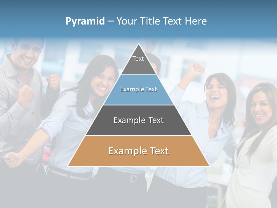 People Celebration Winners PowerPoint Template
