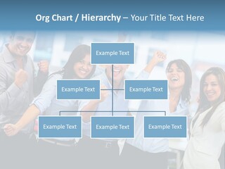 People Celebration Winners PowerPoint Template