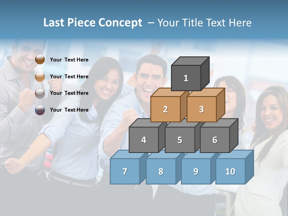 People Celebration Winners PowerPoint Template