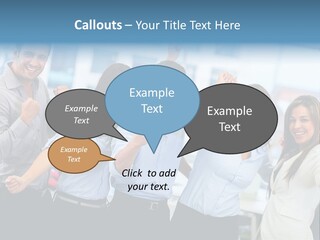 People Celebration Winners PowerPoint Template