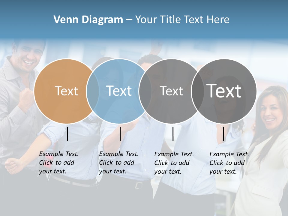 People Celebration Winners PowerPoint Template