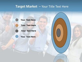 People Celebration Winners PowerPoint Template