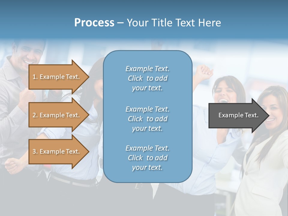 People Celebration Winners PowerPoint Template