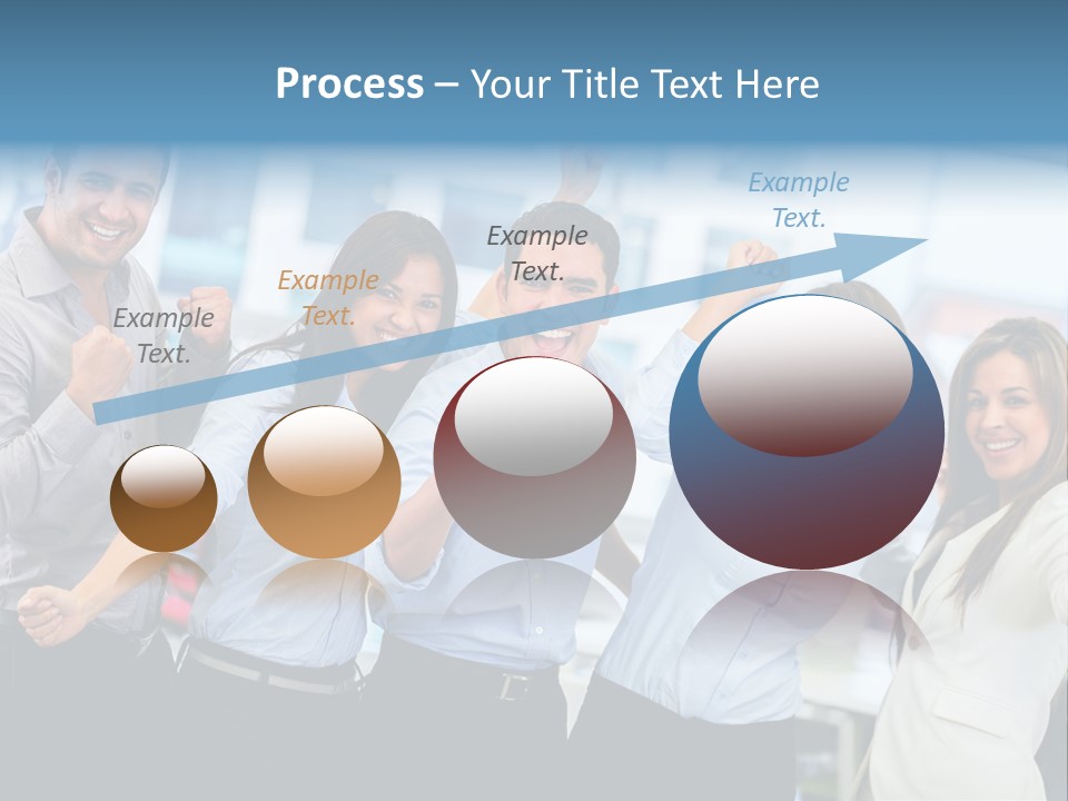 People Celebration Winners PowerPoint Template