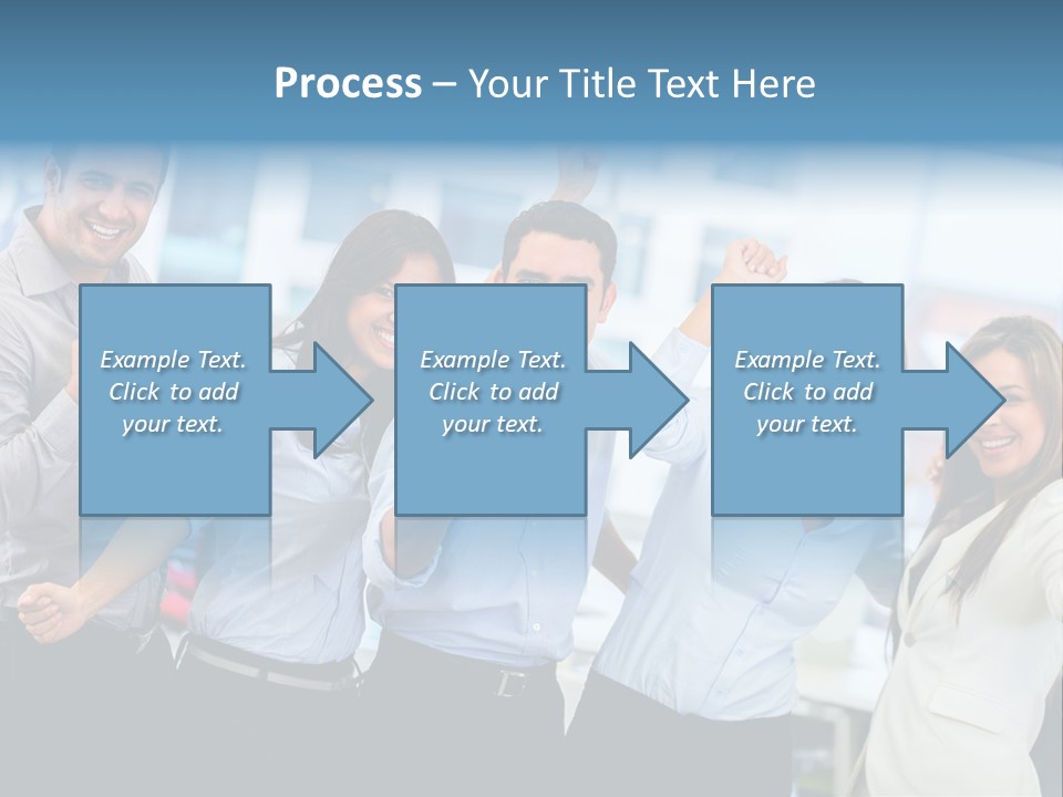 People Celebration Winners PowerPoint Template