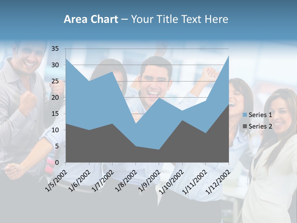 People Celebration Winners PowerPoint Template