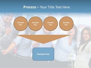 People Celebration Winners PowerPoint Template