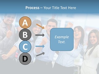 People Celebration Winners PowerPoint Template