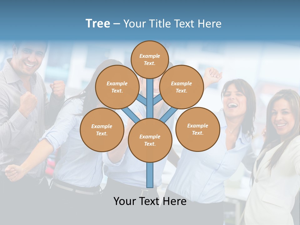 People Celebration Winners PowerPoint Template