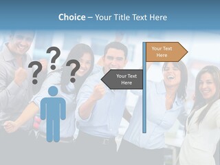 People Celebration Winners PowerPoint Template