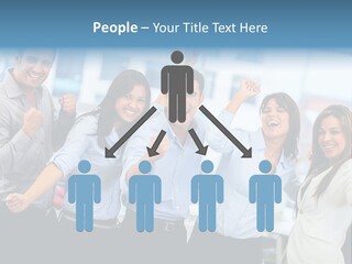 People Celebration Winners PowerPoint Template