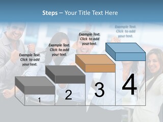 People Celebration Winners PowerPoint Template