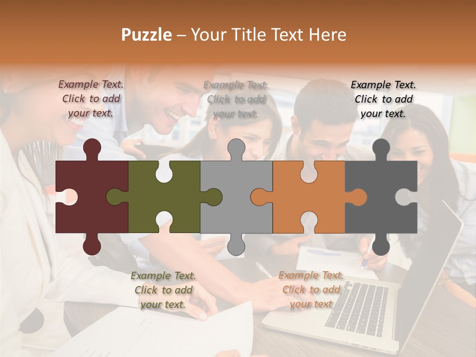 Laughter Smile Reunion PowerPoint Template