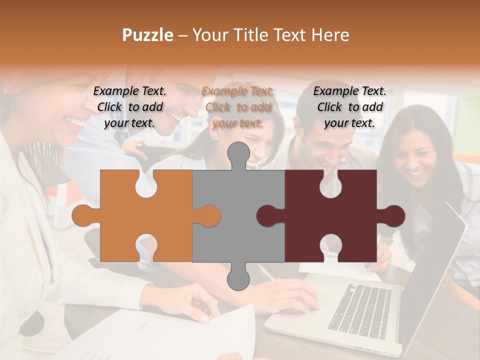 Laughter Smile Reunion PowerPoint Template