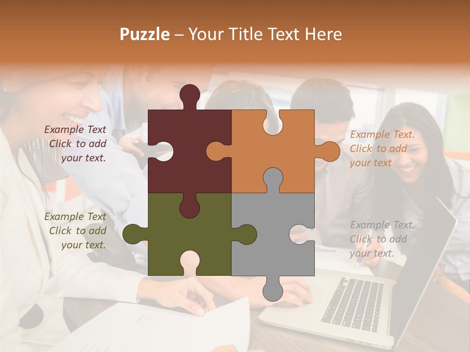 Laughter Smile Reunion PowerPoint Template