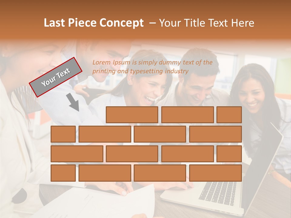 Laughter Smile Reunion PowerPoint Template