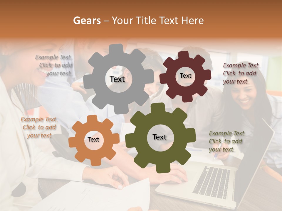 Laughter Smile Reunion PowerPoint Template