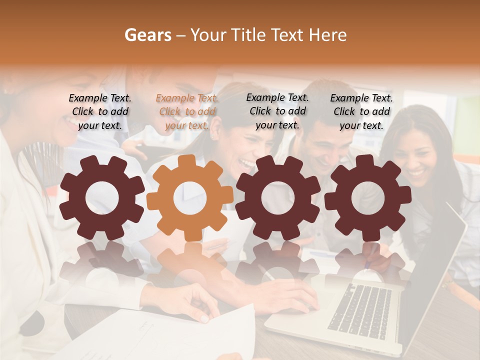 Laughter Smile Reunion PowerPoint Template