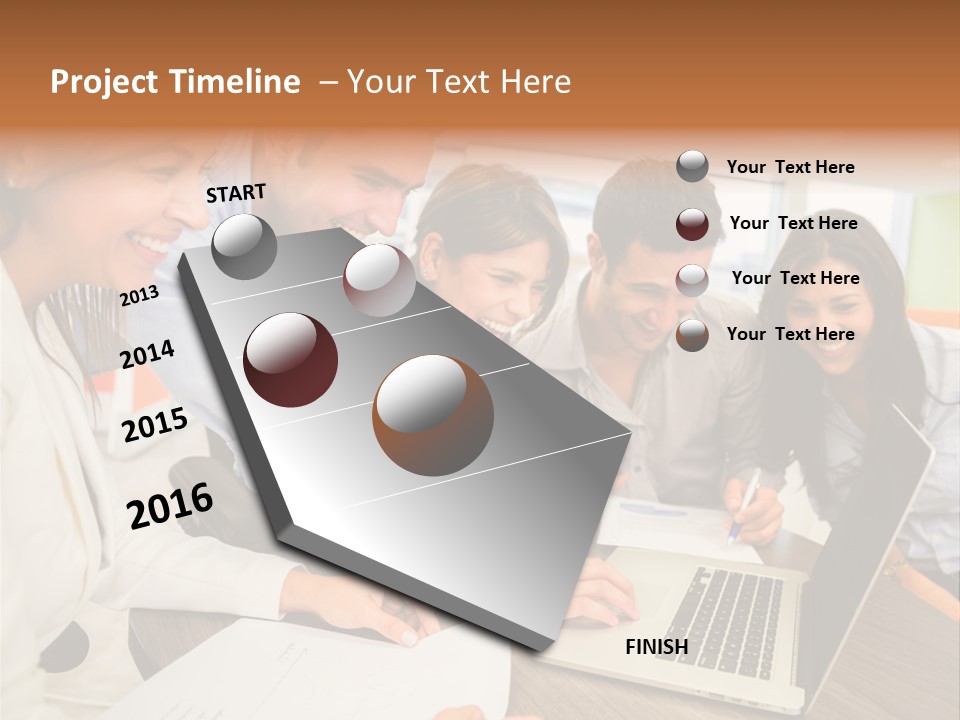 Laughter Smile Reunion PowerPoint Template