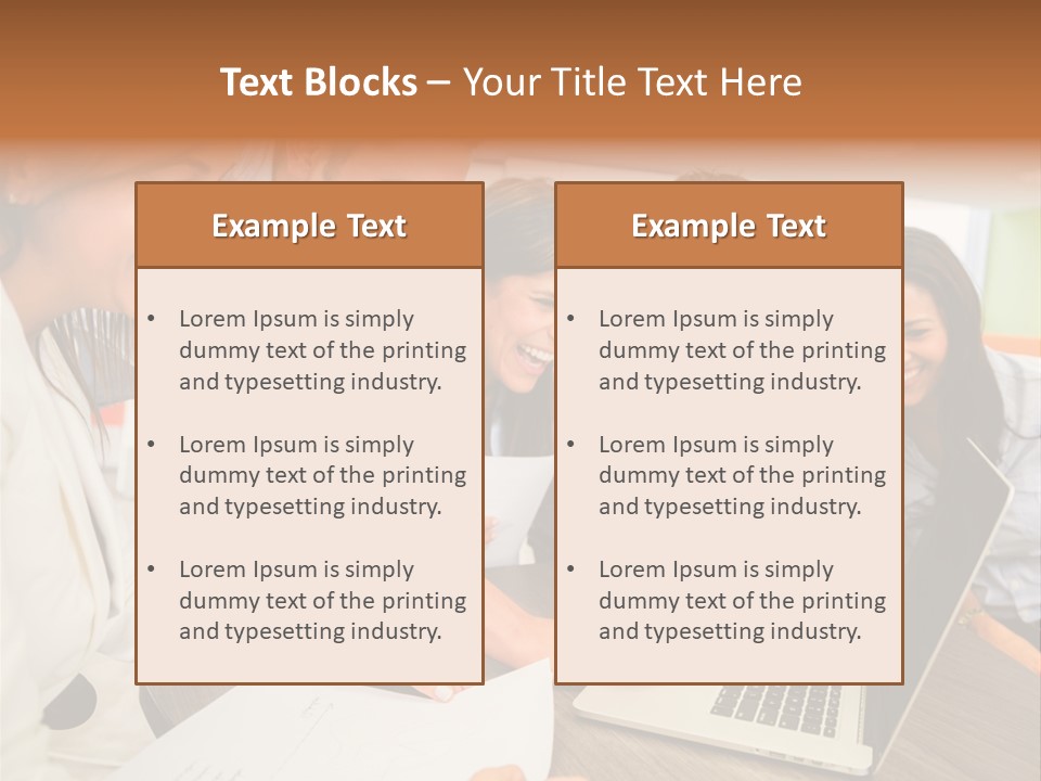 Laughter Smile Reunion PowerPoint Template