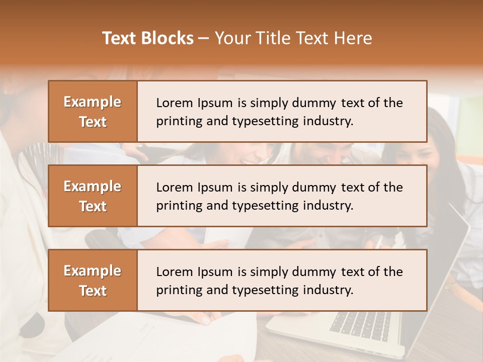 Laughter Smile Reunion PowerPoint Template