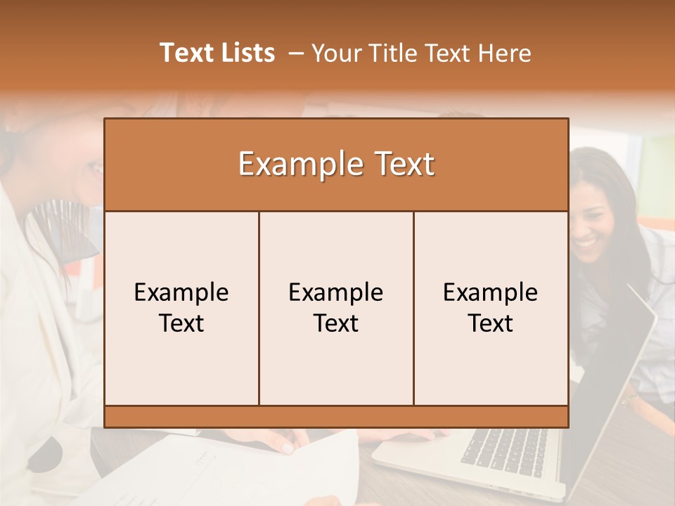 Laughter Smile Reunion PowerPoint Template
