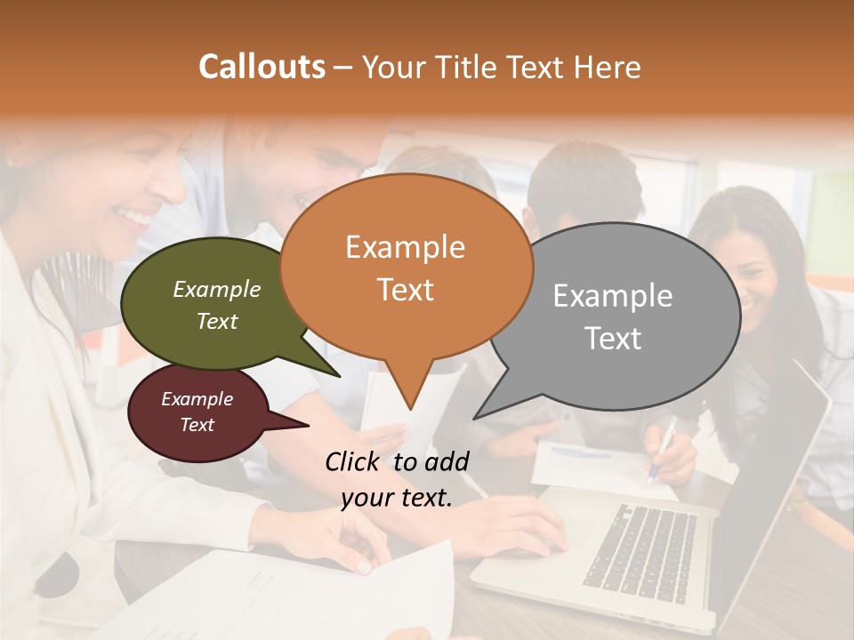 Laughter Smile Reunion PowerPoint Template