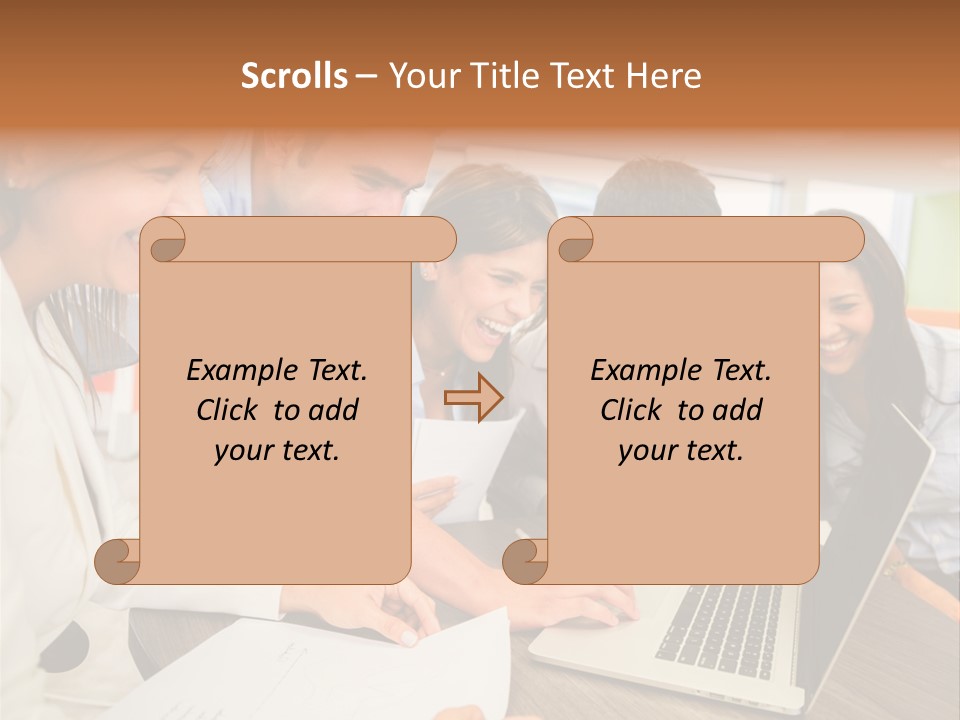 Laughter Smile Reunion PowerPoint Template