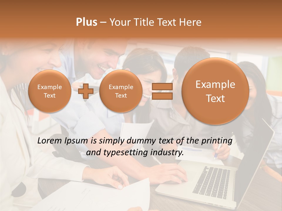 Laughter Smile Reunion PowerPoint Template