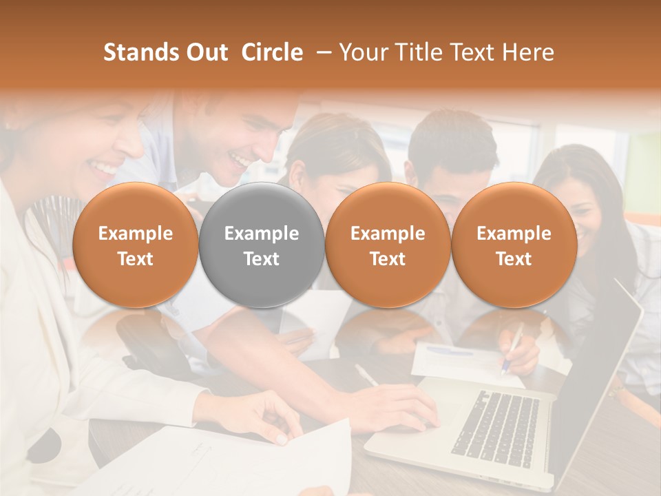 Laughter Smile Reunion PowerPoint Template