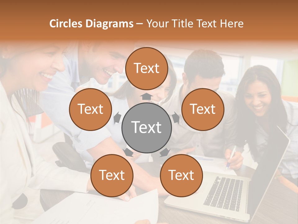 Laughter Smile Reunion PowerPoint Template