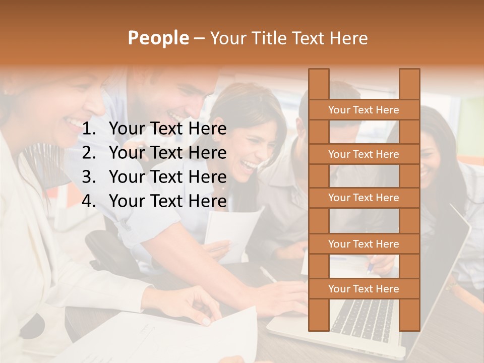 Laughter Smile Reunion PowerPoint Template