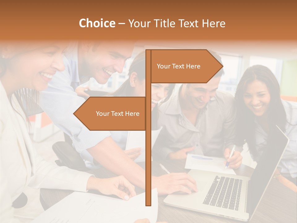 Laughter Smile Reunion PowerPoint Template