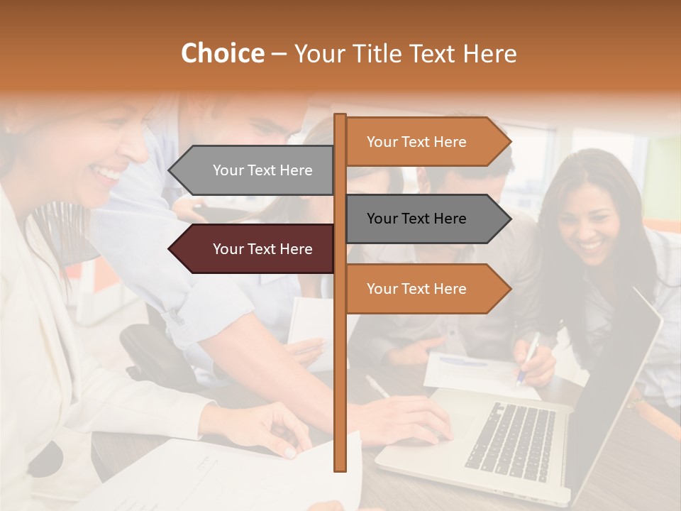 Laughter Smile Reunion PowerPoint Template