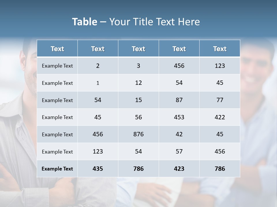 Coworkers Lifestyle Confidence PowerPoint Template