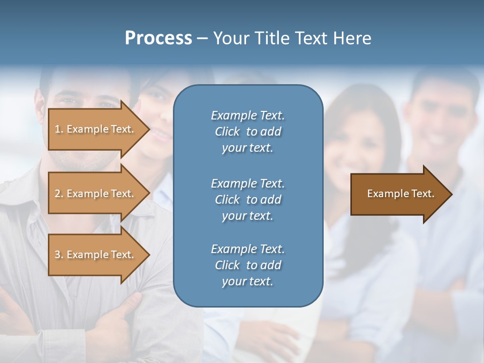 Coworkers Lifestyle Confidence PowerPoint Template