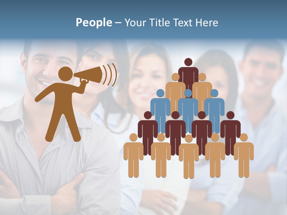 Coworkers Lifestyle Confidence PowerPoint Template