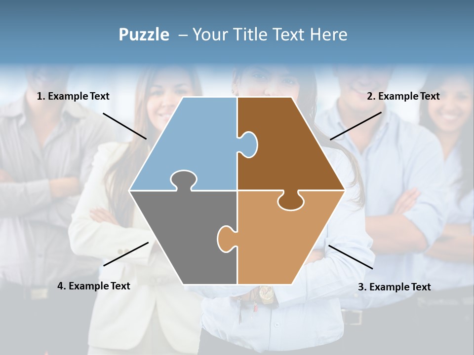 Work Colleagues Professionals PowerPoint Template
