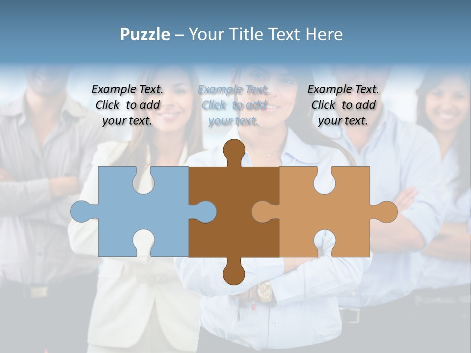 Work Colleagues Professionals PowerPoint Template