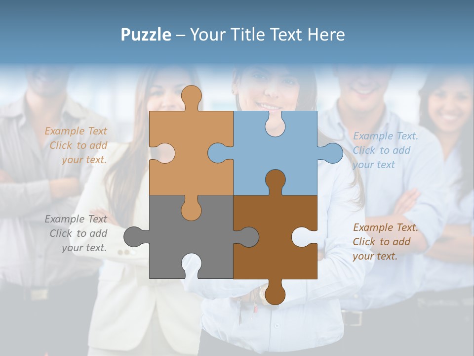 Work Colleagues Professionals PowerPoint Template