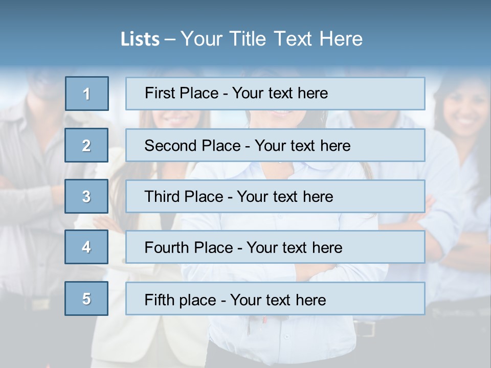 Work Colleagues Professionals PowerPoint Template