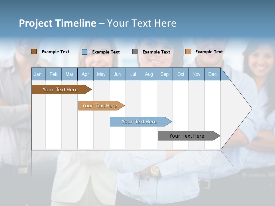 Work Colleagues Professionals PowerPoint Template
