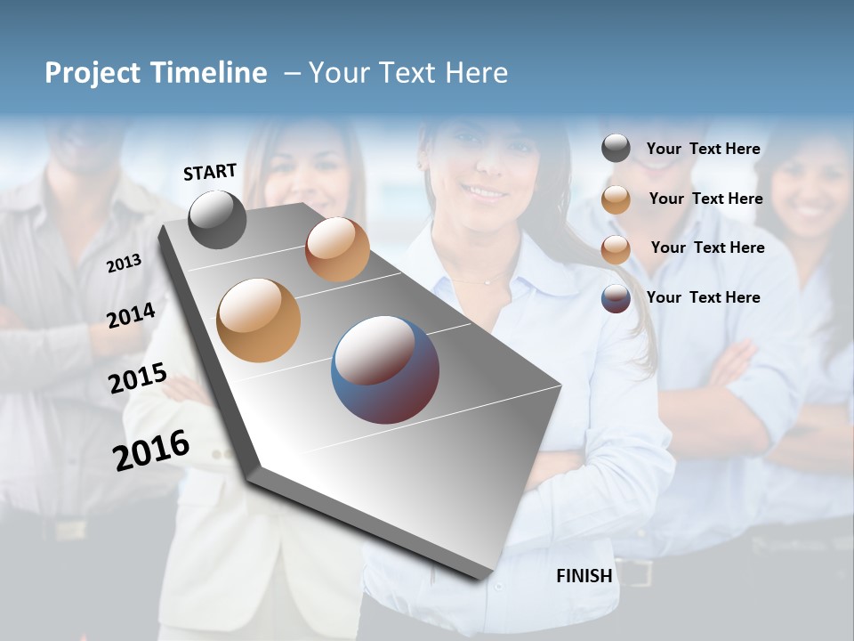 Work Colleagues Professionals PowerPoint Template