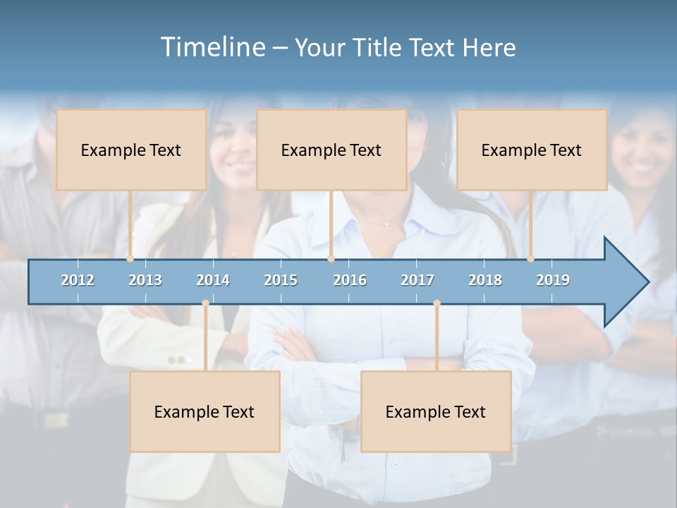 Work Colleagues Professionals PowerPoint Template