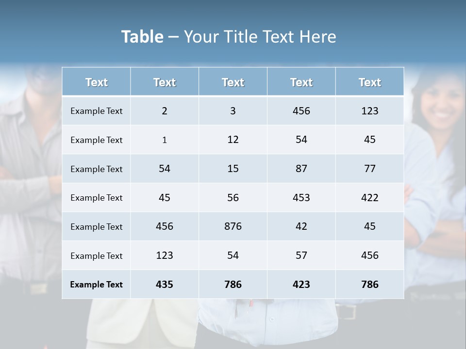 Work Colleagues Professionals PowerPoint Template