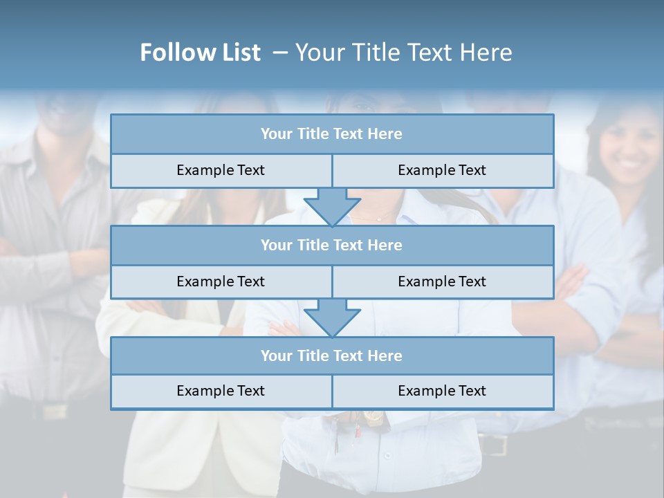 Work Colleagues Professionals PowerPoint Template