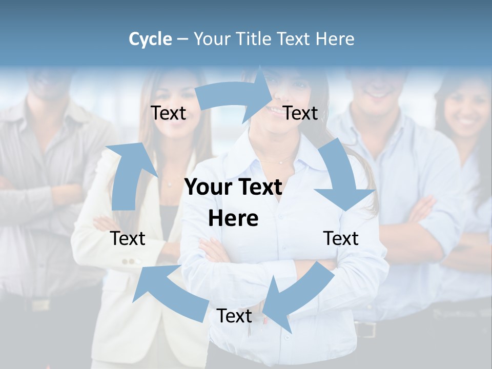 Work Colleagues Professionals PowerPoint Template