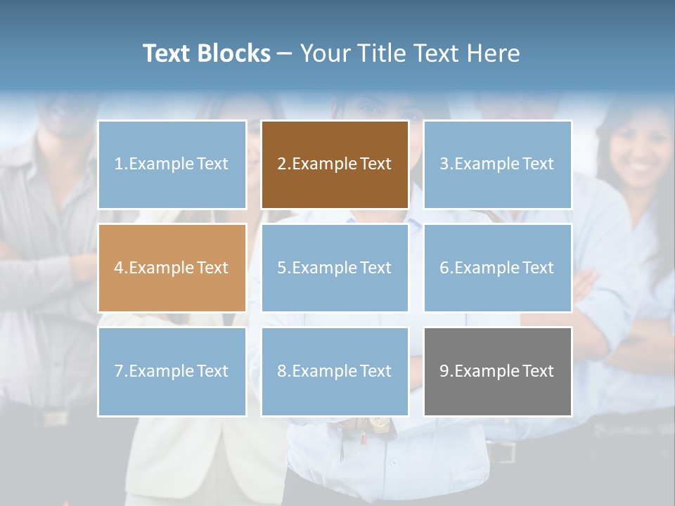 Work Colleagues Professionals PowerPoint Template