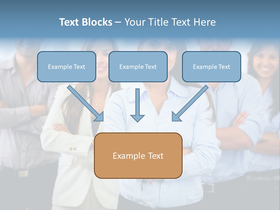 Work Colleagues Professionals PowerPoint Template